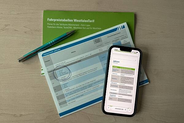 Flyer zum Jobticket
